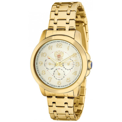 Quartz chronograf watch Slava "Tradition" 2259242/6P29-100
