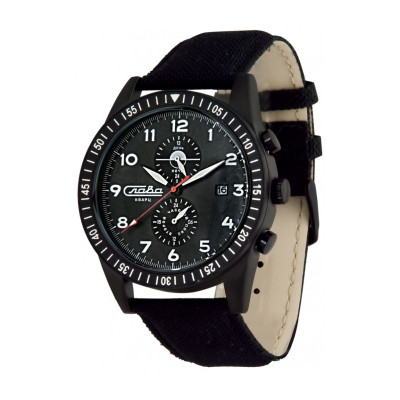 Quartz chronograf watch Slava "Tradition" 2364490/900-JP11