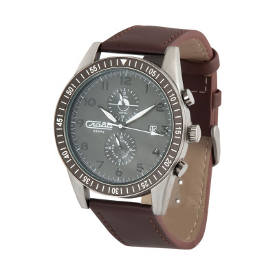 Quartz chronograf watch Slava "Tradition" 2366488/900-JP11